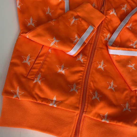 Jeffery Star Orange Track Jacket - Picture 2 of 4